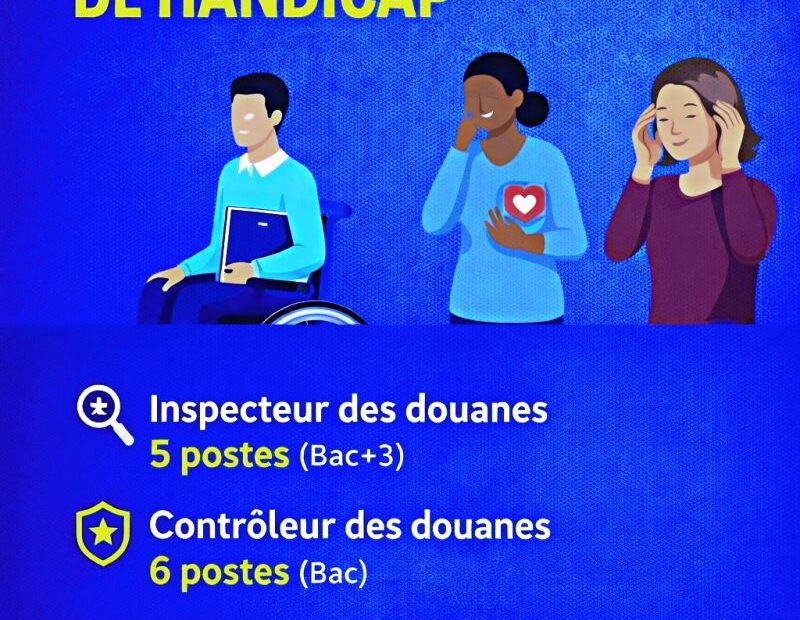 la douane recrute